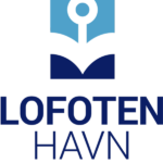 Bilde fra logo for Lofoten Havn stående format for web og Office365.